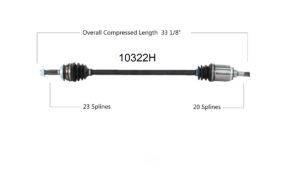 A new CV axle makes your car run like new.
