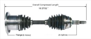 Left or Right Axle