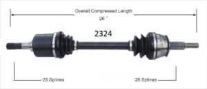 Left Axle