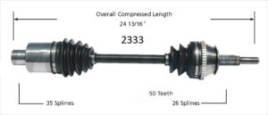 Left Axle