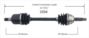 Left Axle