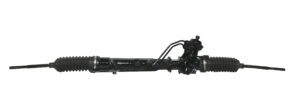 Rack and pinion hydrolic steering unit for Ford and Mercury.