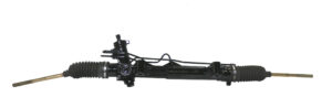 Ford and Mercury power steering rack and pinion unit.