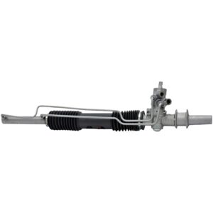 Hydrolic power steering rack and pinion unit for Pontiac LeMans.