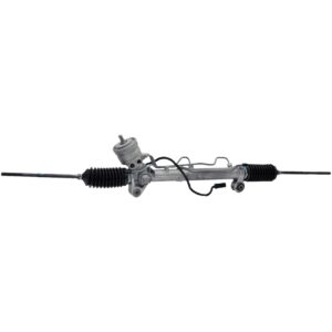 Hydrolic rack and pinion power steering gear for 1999 to 2002 Oldsmobile Aurora.