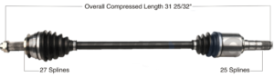 Left or Right Axle