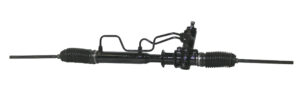 Rack and pinion power steering gear.