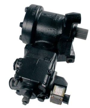 Steering gear box.