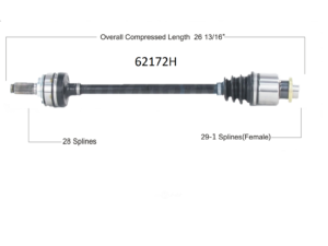Right Rear Axle