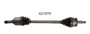 Smooth wheels come from remanufactured CV axles.