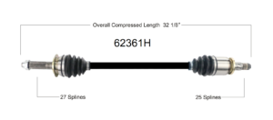 Left or Right Axle