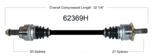 Left or Right Axle