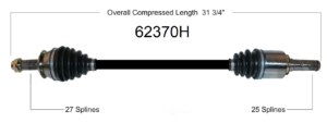 Left or Right Axle