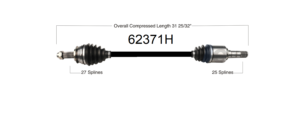Left or Right Axle