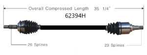 Your Scion will thank you for using our remanufactured axle.