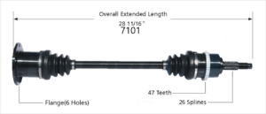 Right or Left Axle