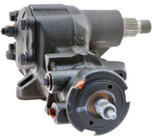 Steering gear box for Chevy trucks.
