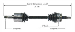 Left Axle
