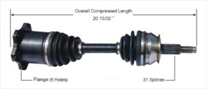 Left or Right Axle