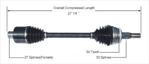 Left Axle