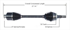 1998 - 2004 DODGE INTREPID W/ ABS LEFT