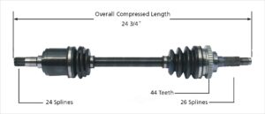 Left Axle