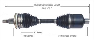 Left Axle
