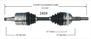 Left Axle
