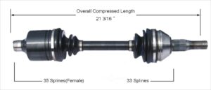 Left Axle