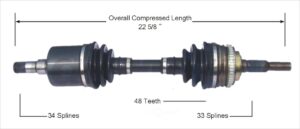 Left Axle