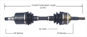 Left Axle