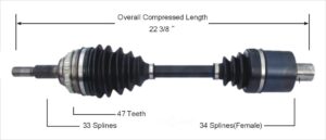 1994 - 2002 SATURN S SERIES W/O ABS RIGHT