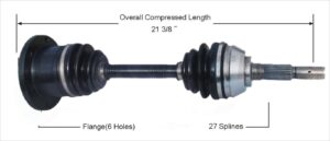 Left or Right Axle