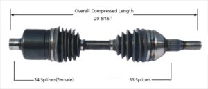 Left Axle