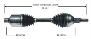 Left Axle