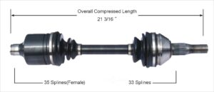 Left Axle