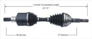 Left Axle