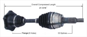 Right or Left Axle