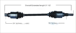2001 - 2005 PONTIAC AZTEK AWDM RIGHT