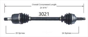 Left Axle