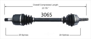 1989 - 1990 ACURA LEGEND W/O ABS RIGHT