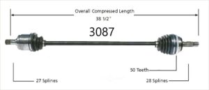 Left Axle