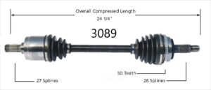 Left Axle