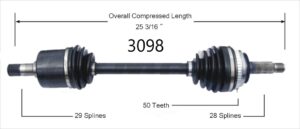 Left Axle