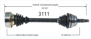Left Axle