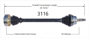 Left Axle