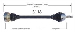 Left Axle