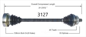Left Axle