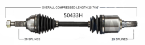 2013 Nissan Altima Coupe CV axle.