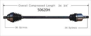 Your Golf will be better than par with a rebuilt axle.